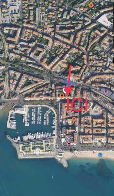 Studio 1 Neuf A 100 M Des Plages Et De La Gare Saint-Raphaël Exteriér fotografie